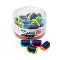 Del 0520 pencil sharpener Student Non-slip pencil sharpener candy color sharpener pencil sharpener portable pen knife
