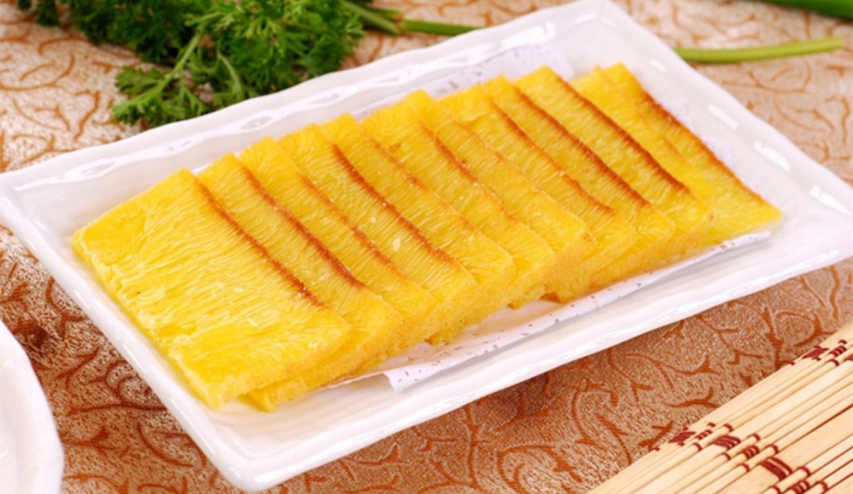 广式早茶港式点心 椰汁黄金糕 速冻糕点点心 8-10片/盒