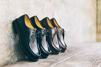 Spot French production KLEMAN PADROR retro commuter leather shoe lace tooling shoe male and female co-authori