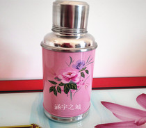 0 8 liters old-fashioned hot water bottle retro nostalgic ornaments warm pot iron shell household small thermos bottle warm kettle dowry