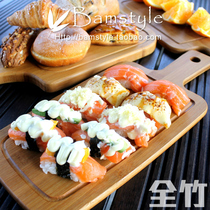 Bamboo and wood fruit cutting board knife board Solid wood bread board Pizza baking board Small cutting board Childrens auxiliary food chopping board