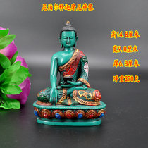 Nepal hand-painted Sakyamuni Buddha statue Siddhartha Gauddo Gaudamo height 14 8cm