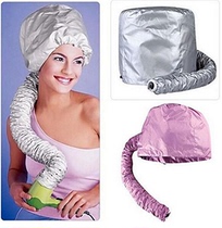 Comfort Home Portable Salon Hair Dryer Soft Hood Bonnet Atta