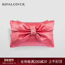 ROYALCOVER rokave home textile European style with heart-shaped cushion bow wedding pillow