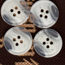 Korean milky white exquisite pattern pearlescent button button new 20mm suit coat sweater fashion button