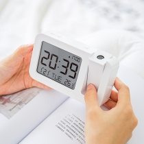 Hantime Intelligent Projection Mute Multi - functional Electronic Alarm Clock Bedroom Students Charging Clock HA5235