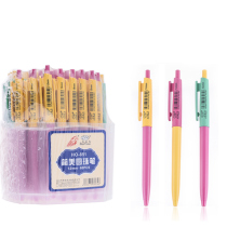 60 blue press advertising pen ballpoint pen 851 Super slip 1 0mm ball pen student office oil pen