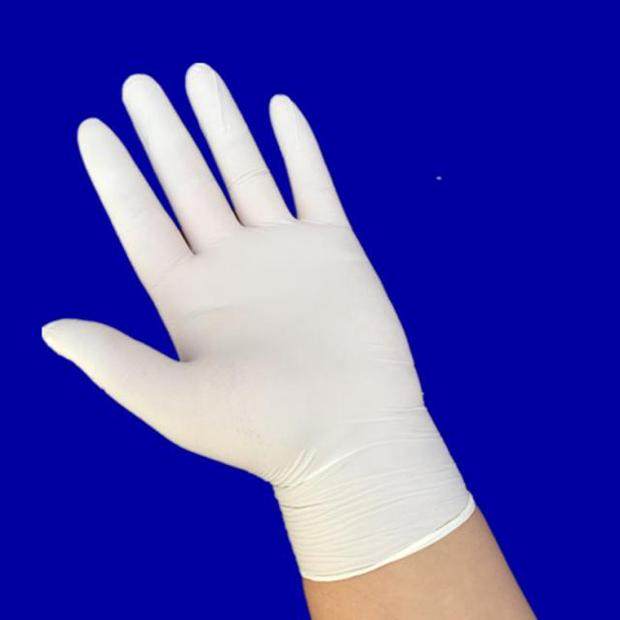 一次性乳胶丁晴丁腈乳胶橡胶手套防护实验室防油pvc手套包邮批发