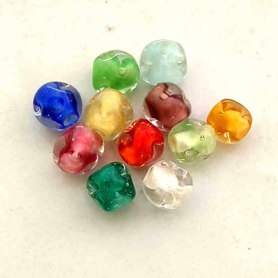 8mm 멀티 컬러 석재 유리 비드 일본 팔찌 목걸이 DIY 액세서리 순수한 수제 램프 생산 8mm 멀티 컬러 석재 유리 비드 일본 팔찌 목걸이 DIY 액세서리 순수한 수제 램프 생산