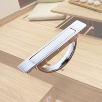 Day Style Tatami Terrace Dark handle drawers modern minimalist 5 dark hidden gold invisible embedded in the embedded handle