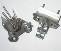 Galvanized flat wire pulley C40 cable pulley Electroplating equipment flat cable trolley