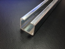 Stainless steel c type runner chute crane travelling flat cable mobile power supply system accessories