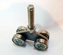 Industrial suspension wheel suspension rail suspension wheel suspension wheel suspension rail C30 end clamp galvanized