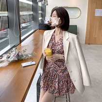 MUKOK Balloon Flower Law Style Collection Waist Display Slim Snowspinning Tandem Dress 2020 Spring Autumn Season New Lotus Leaf Side Crumbled dresses