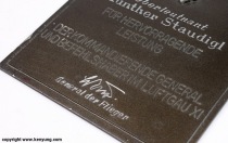 World War II Luftwaffe Guntse Lieutenant Medal