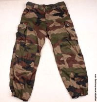 French Army public release active anti-Sbu T4S2 jungle camouflage pants