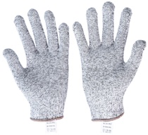 Saidite B-1000 Economy Type General 5 Level no coating elastic comfort breathable glass Industrial anti-cut gloves