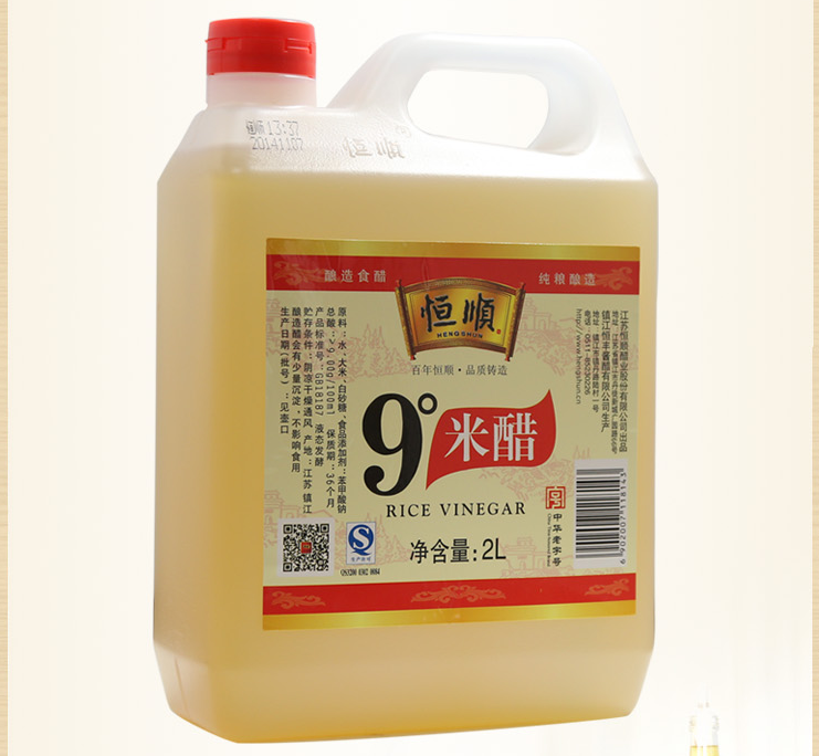 恒顺9度米醋2l