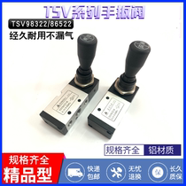 Dingli pneumatic hand wrench valve TSV86522M manual valve TSV98322S high and low conversion new type valve