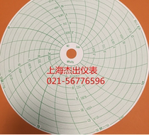 Disc round heat treatment pressure temperature meter recording paper NO 5631 0-150MPA 0-21756PSI