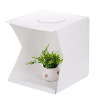 Small button 40cm2 color single lamp folding portable mini studio softbox photo box