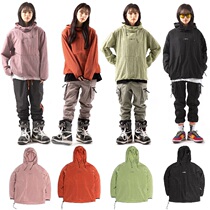 2021UNBIND Korean ski sweatshirt single double board male and female with waterproof and convenient carry can be packed with clothing and clot