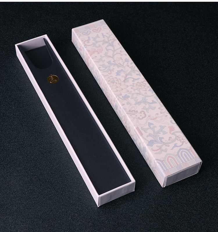 沉香包装礼盒线香盒日式花纹30克50克装家用储香盒放香装线香