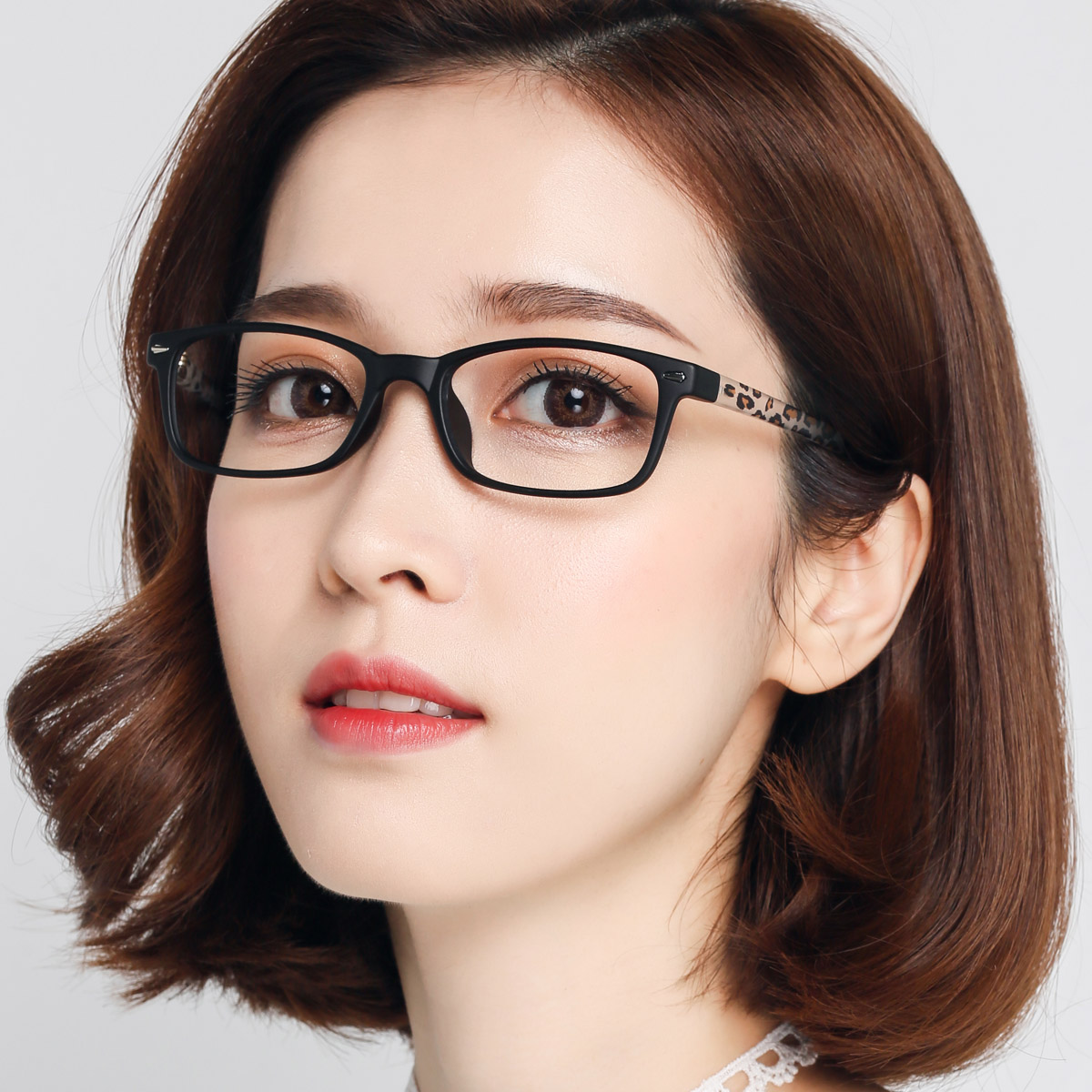 近视眼镜女圆脸 复古眼镜框女防蓝光平光镜女可配变色镜光学配镜