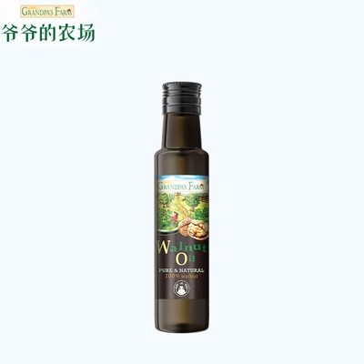 爷爷的农场宝宝热炒辅食用油核桃油亚麻籽牛油果油，送婴幼儿食谱