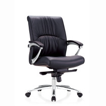 Big class chair high-grade leather boss chair office chair bow conference chair lifting swivel chair ergonomic computer chair