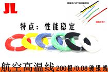AFR250 ultra-fine extra soft PTFE film winding silver plated high temperature line 200 0 08 1 0 Square