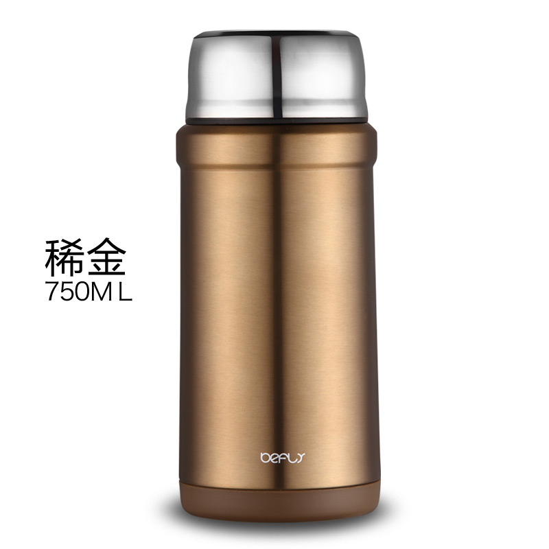 wave coffee stew beaker, stew pot, stew porridge artifact, extra-long insulation barrel, soup pot, smoldering pot, 304 stainless steel porridge cup