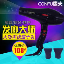 Kang Fu childrens hair dryer silent non-radiation pet home hair care does not hurt hair salon dormitory students high power