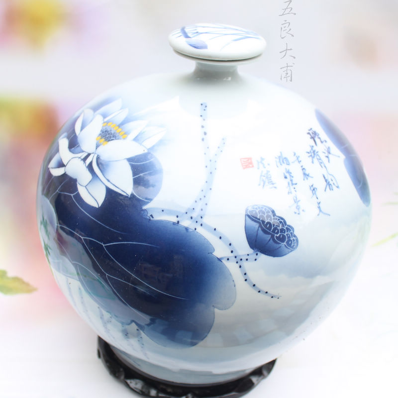 Five good just 15 kg terms bottle hand - made ceramic art collection bottle ceramic decorative vase