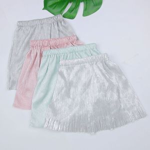 亲子装母女夏儿童百褶裙女童半身裙中长款夏季雪纺2018新款洋气