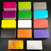 Solid color chip card bank card thick mahjong hall chip card chess room special plastic chip coin square PVC