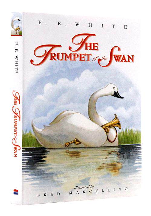 web 精灵鼠小弟吹小号的天鹅 小学初中生课外阅读学习英语书 插图版