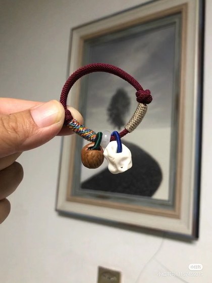돼지 뼈와 복숭아 바구니 복숭아 구덩이 빨간 밧줄 팔찌 유아 어린이 성인 충격 발목 팔찌 수제 메모 무게 돼지 뼈와 복숭아 바구니 복숭아 구덩이 빨간 밧줄 팔찌 유아 어린이 성인 충격 발목 팔찌 수제 메모 무게