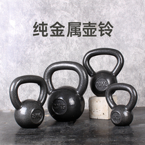 Pure iron paint fitness kettlebell home sports exercise arm muscle gym commercial rowing squat hard pull to worship Hu Ling