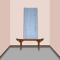 Fine four-foot high-quality paper mulberry rice paper semi-mature ancient method pure handmade leather paper semi-mature heavy color painting