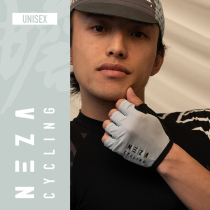 NEZA Toad Spinous Men and women Identical Breathable Non-slip Black Gloves Half Finger Road Bike Summer