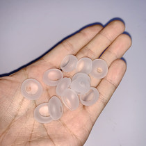 Semi-in-ear earphones Universal non-slip dustproof earpiece sleeve silicone sleeve elastic translucent earphones to protect earphones