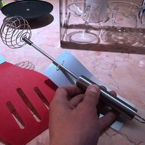 Spain MICA stainless steel whisk nylon spatula two-piece kitchen baking does not hurt the pan Pancake thin spatula