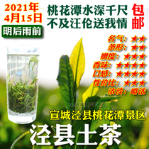 Jing County Taohuatan soil tea spring tea spring tea before and after the Qingming Festival 2021 Xuancheng hand-rubbed new green tea 100g