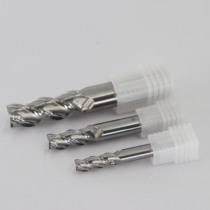 TH tungsten steel milling cutter 55 degrees specular aluminum flat-end cutter 3 edge lv yong dao 4 0MM 6 0MM 8 0MM 10MM