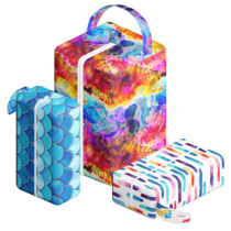 Diaper Pods Solid Diaper Bag Portable Washable Double Waterproof Stroller Hanging Bag Bedside Diaper Diaper Bag