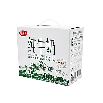 新疆麦趣尔乳蛋白纯牛奶200ml*20盒[10元优惠券]-寻折猪