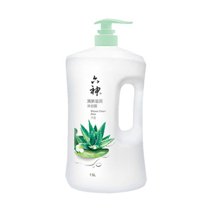 六神沐浴露芦荟保湿1.5L男女持续留香润肤家庭装沐浴乳