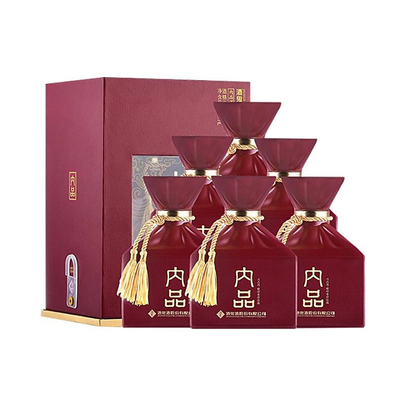 酒鬼酒52度内品酒500ml6盒馥郁香型白酒