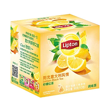 【立顿】Lipton柠檬红茶三角茶包1.8g*30包[15元优惠券]-寻折猪